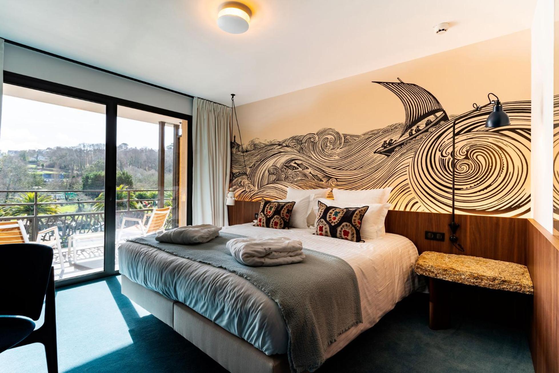Hotel Roz Marine Thalasso Resort Perros-Guirec Exterior foto